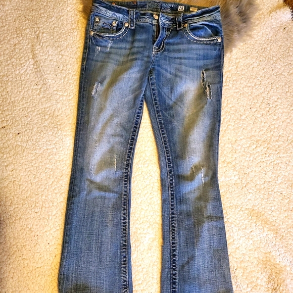 Miss Me jeans 28 boot cut low rise 30 inseam - Picture 5 of 15